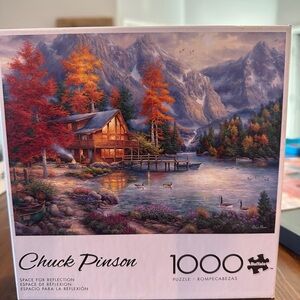Buffalo David Bitton Autumn Lake 1000-Piece Puzzle